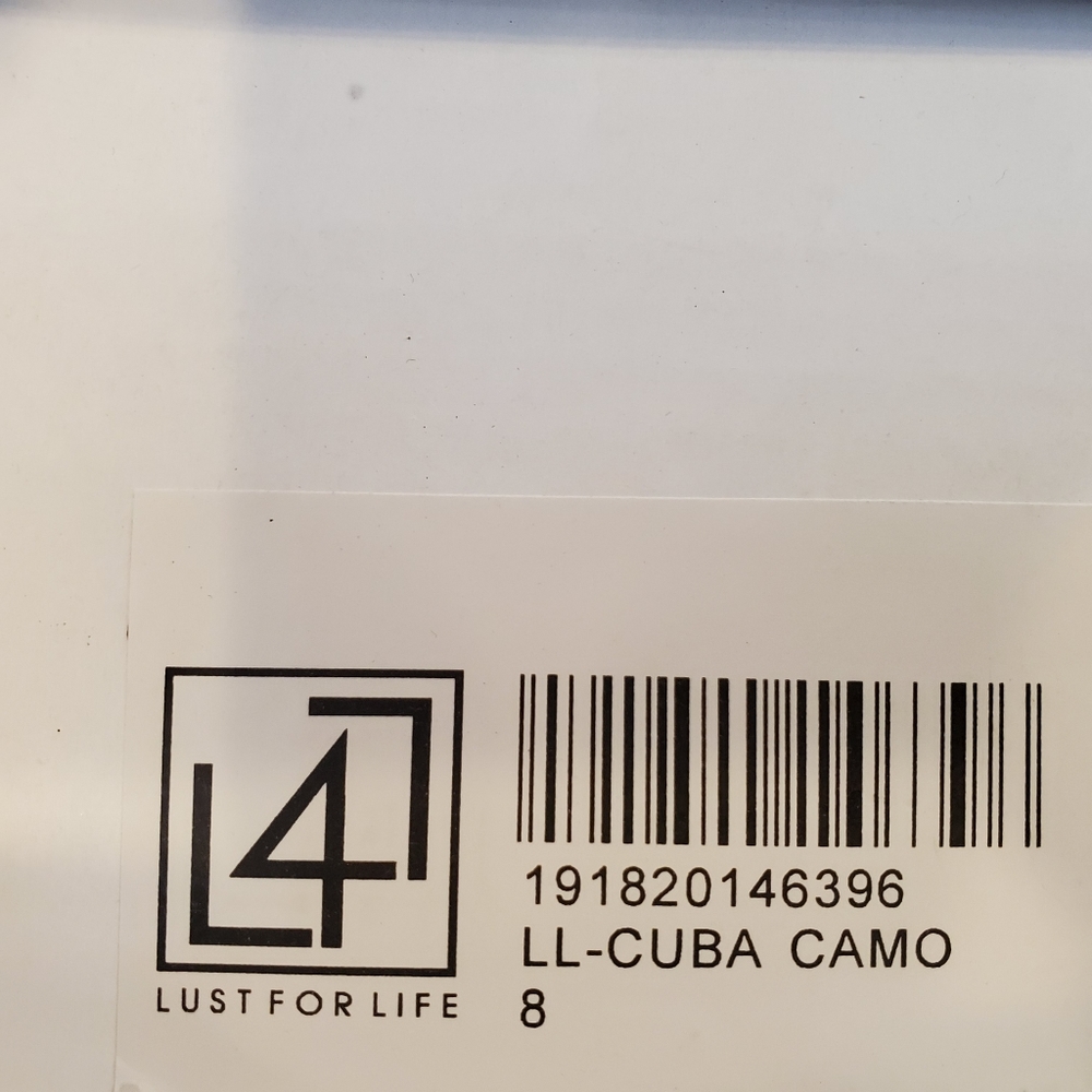 Lust for Life Fashion Sneakers Camo Lace Leather - Picture 10 of 11